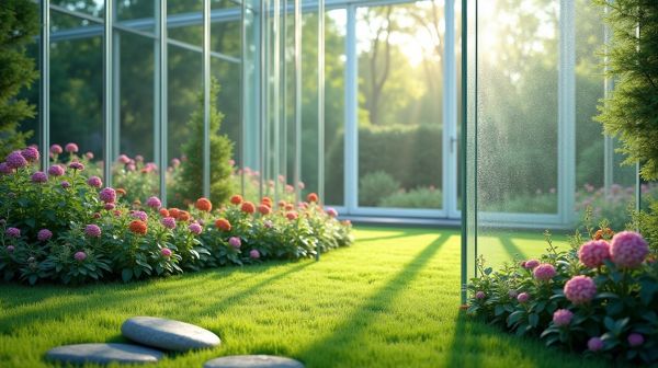 Clôtures en verre : avantages esthétiques et pratiques pour la cour
