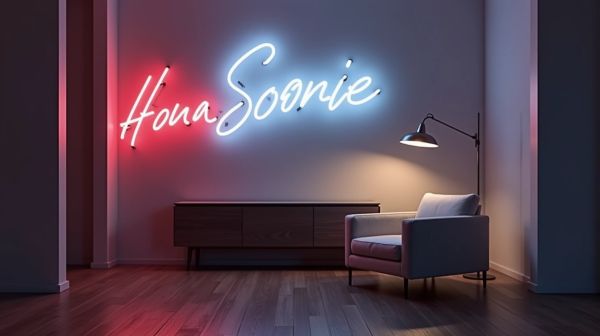 Illuminez votre intérieur avec le néon déco sur mesure