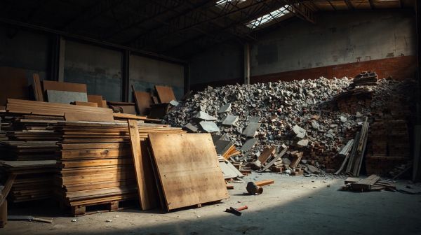Tirez profit des matériaux en fin de chantier à prix réduit